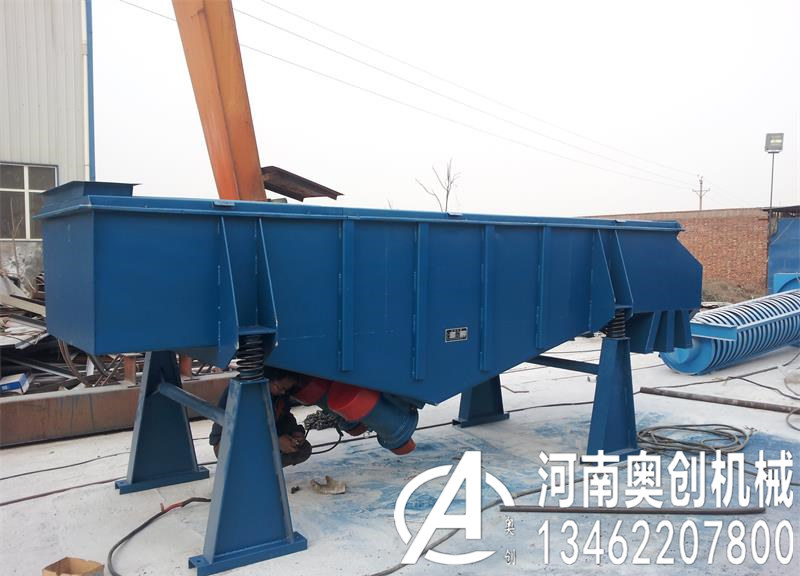 方解石粉除雜專用直線振動篩各部件的作用及優勢