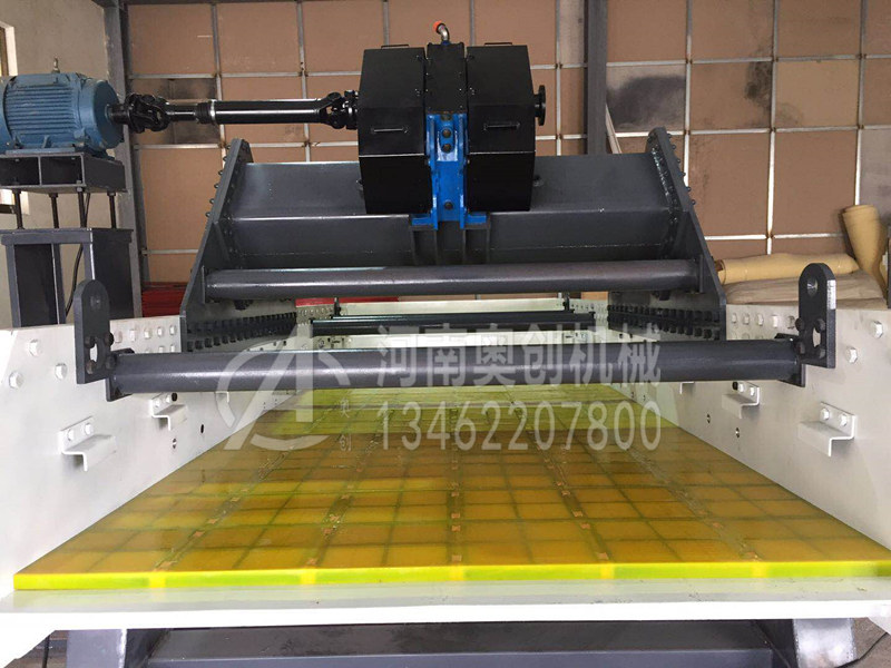 鉀長石專用高頻脫水篩篩板破損原因以及修復方法