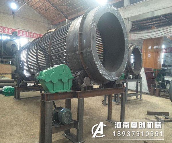 大型無軸滾筒篩安裝調(diào)試使用維修的注意事項