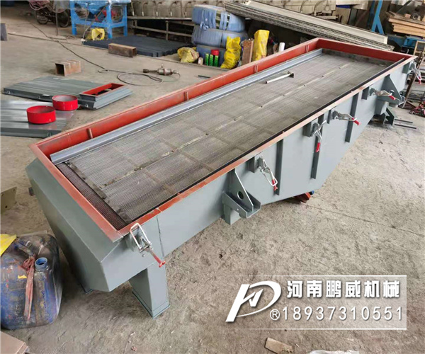 烘干砂直線振動篩篩網是怎么樣固定的？