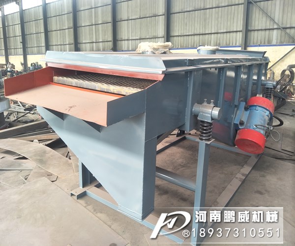 直線振動篩工作原理及外形結構圖